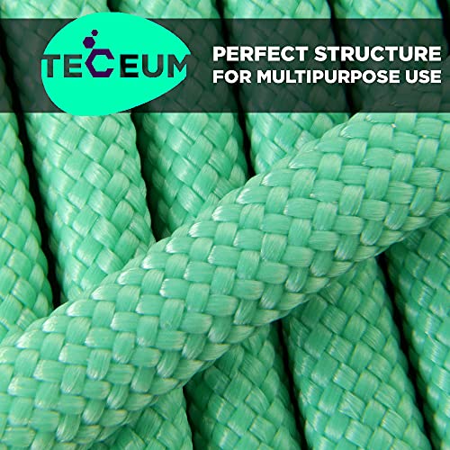 Image of TECEUM Paracord Type III 550 Lemongrass - 1000 ft - 4mm - Tactical Rope MIL-SPEC - Outdoor para Cord -Camping Hiking Fishing Gear and Equipment - EDC Parachute Cord - Strong Survival Rope 461