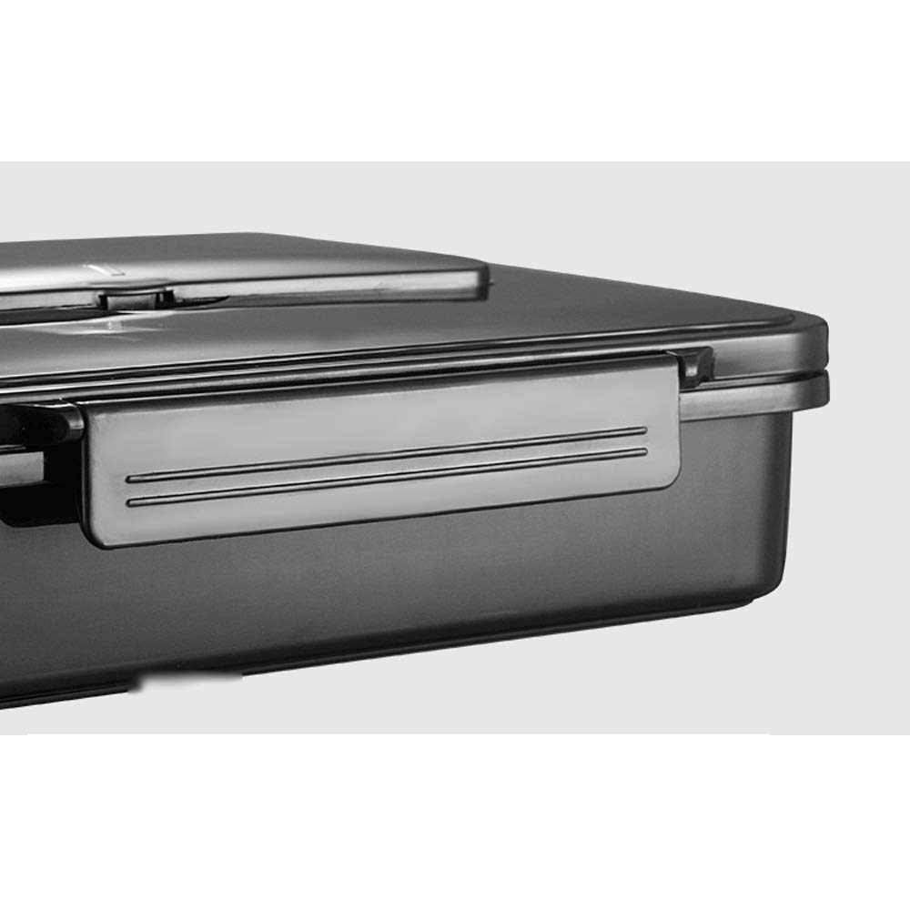 Contenedores con Compartimentos, Fiambrera portátil con asa, contenedor de Alimentos de Acero Inoxidable con Cajas (Pinka Five)