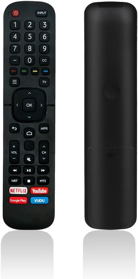 JISOWA Replacement Remote Control Universal for Hisense Quantum 4K ULED UHD Android Smart TV 50Q8G ERF2G60H 50H8G ERF2K60H 55H8G 55H8F 55Q7G 65H8G 75H8G 32H5550F 55H6510G 65H6570G 65H6590F 75H6570G