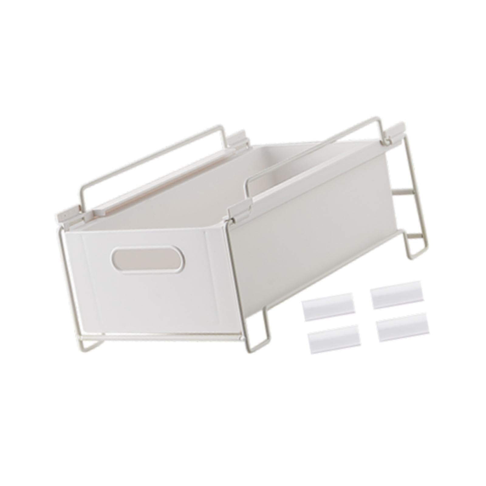Organizer estraibile impilabile per tenere,Bianco,35x20x16cm | lavanderia. L'organizer sottolavello è realizzato in HIPS per l'organizzazione del piano di lavoro sottolavello.