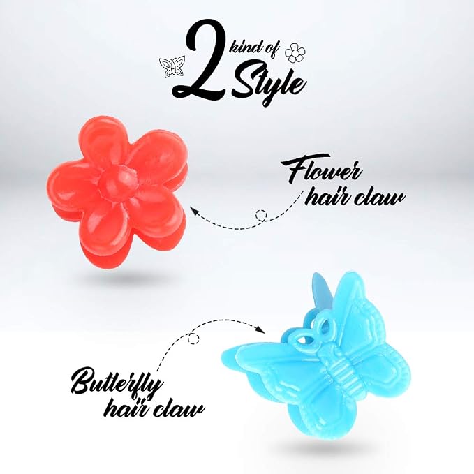 Pinzas para cabello pequeñas YGDZ 200 piezas colores surtidos miniatura 3