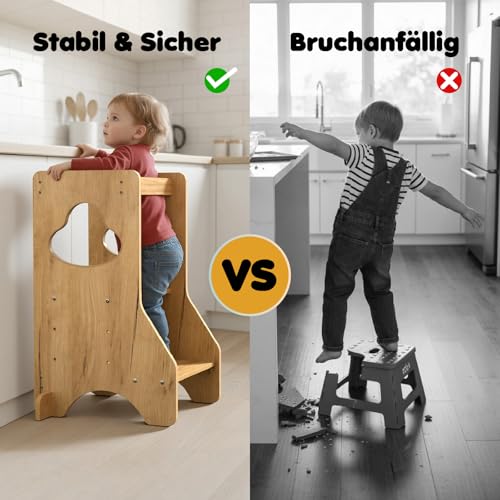 COSYLAND Lernturm ab 1 Jahr, Learning Tower – Ansicht 5