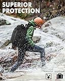 PEKREWS Mini 4 Pro Case, Mini 3/4 Pro Waterproof Hard Carrying Case, Drone Backpack Fits 15.6 Inch Laptop, Travel Bag for DJI RC 2/RC/N3/N2/N1 Controller, Fly More Combo and Drone Accessories, Black - Image 5