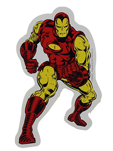 Licenses Products Marvel Comics Retro Iron Man Sticker
