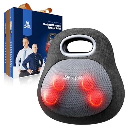 BOB AND BRAD EZBack Cordless Shiatsu Massager