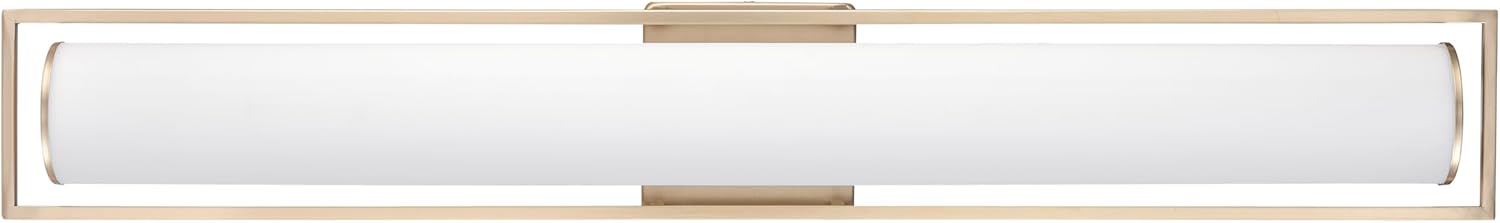 ML照明 | Teylor コレクション | 7661-MG | LEDライトバニティ モダンゴールド仕上げ ホワイトガラスシェード