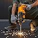 VEVOR 1 Inch SDS-Plus Rotary Hammer Drill, 8 Amp Corded Drills, Heavy Duty Chipping Hammers w/Safety Clutch, Electric Demolition Hammers, Taladro Rotomartillo, Power Tool For Concrete