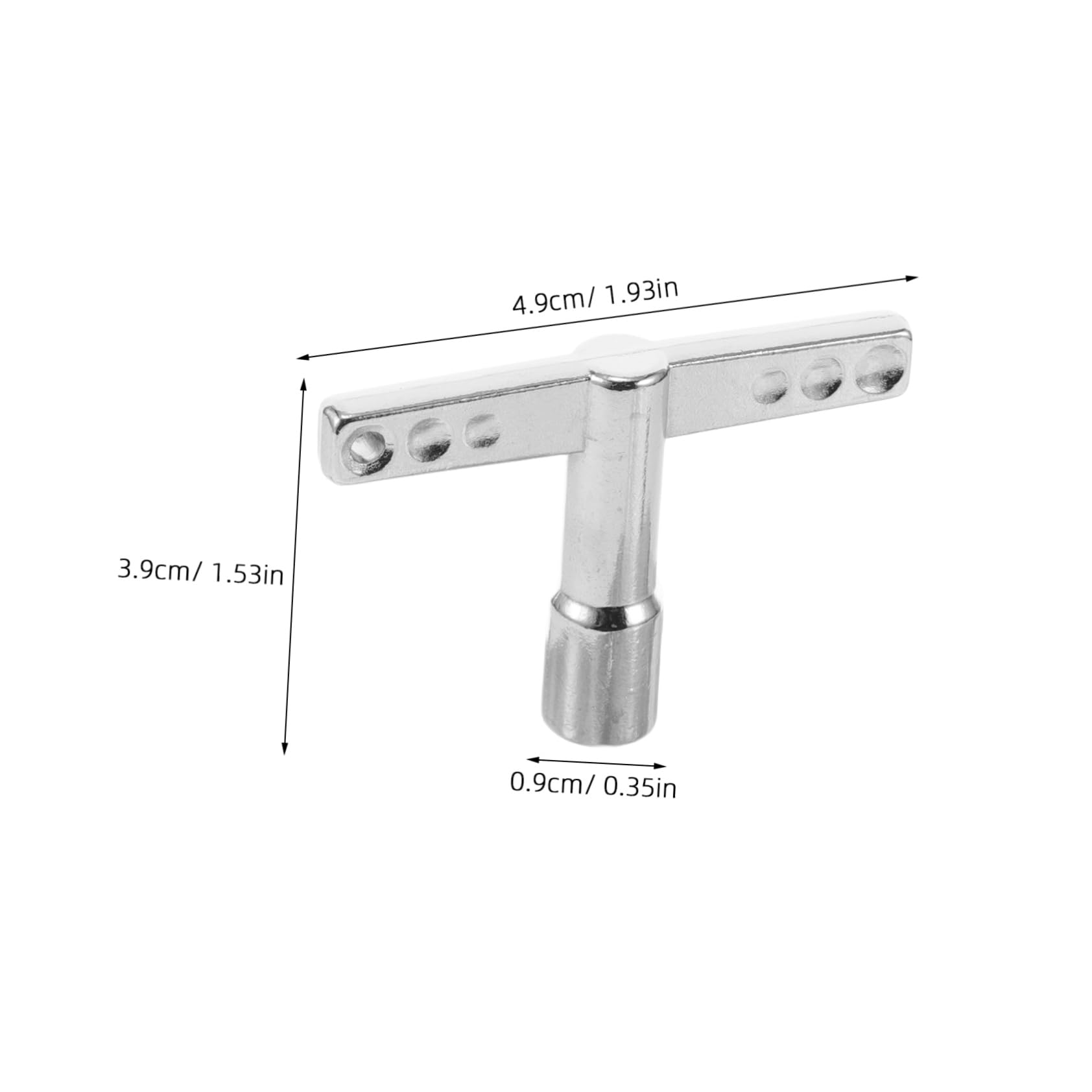 ERINGOGO Drum Tuning Wrench Set T-type Drum Keys for Percussion Instruments Comfortable Grip