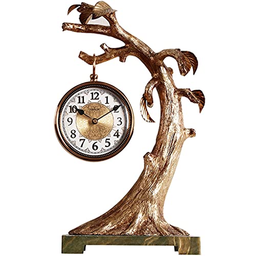 Pendules de cheminée Horloges de Table horloges de cheminée horloges de Table décorations de Bureau pour Salon, adaptées au Salon, à la Chambre à Coucher, à la Cave à vin, à la Salle d'étude Cover