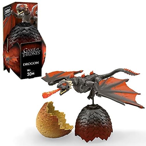 Mega Construx Juego de Tronos Drogon, Bloques de construcción Dragón (Mattel GMN99) | Ya disponible en tu tienda friki favorita! En mundofriki.es!