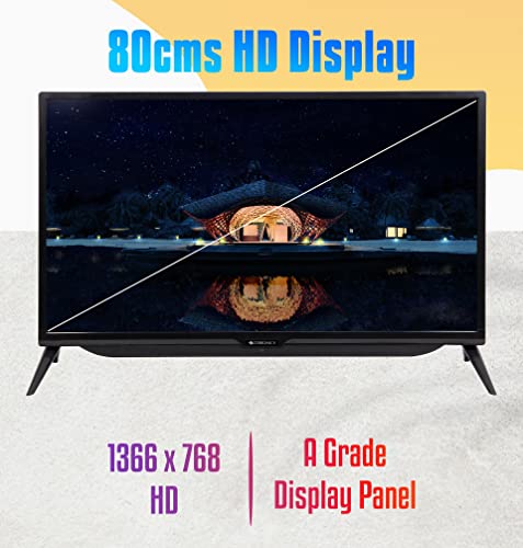 Image of ZEBRONICS Zeb-32P1 Smart LED TV 32 inch Inch with Wall Mount