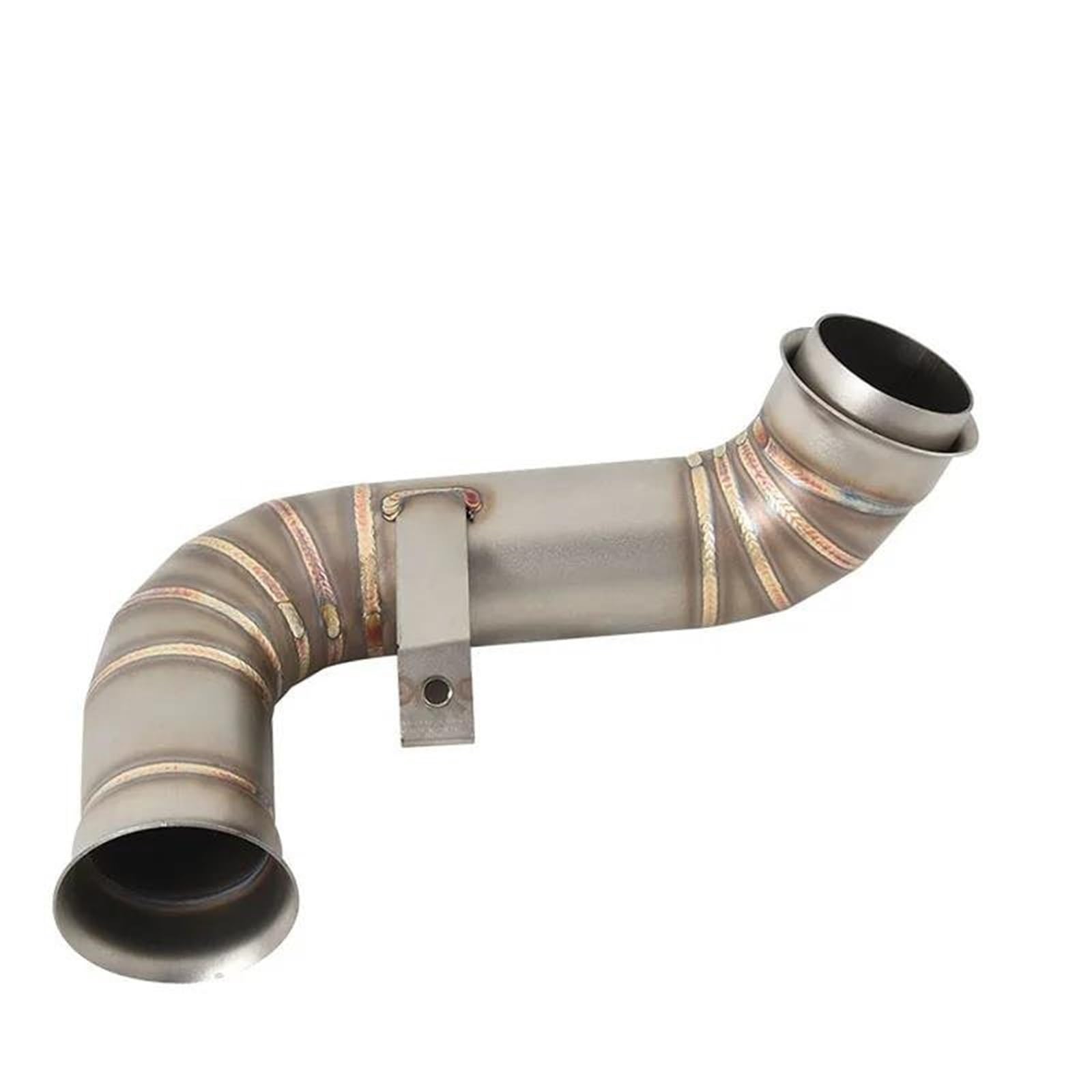 Tuyau D'échappement pour Moto pour Duke 790 890 Adventure R Rally 2018-2022, Silencieux À Enfiler, Tube Central Silo D'éChappement(Couleur 2)
