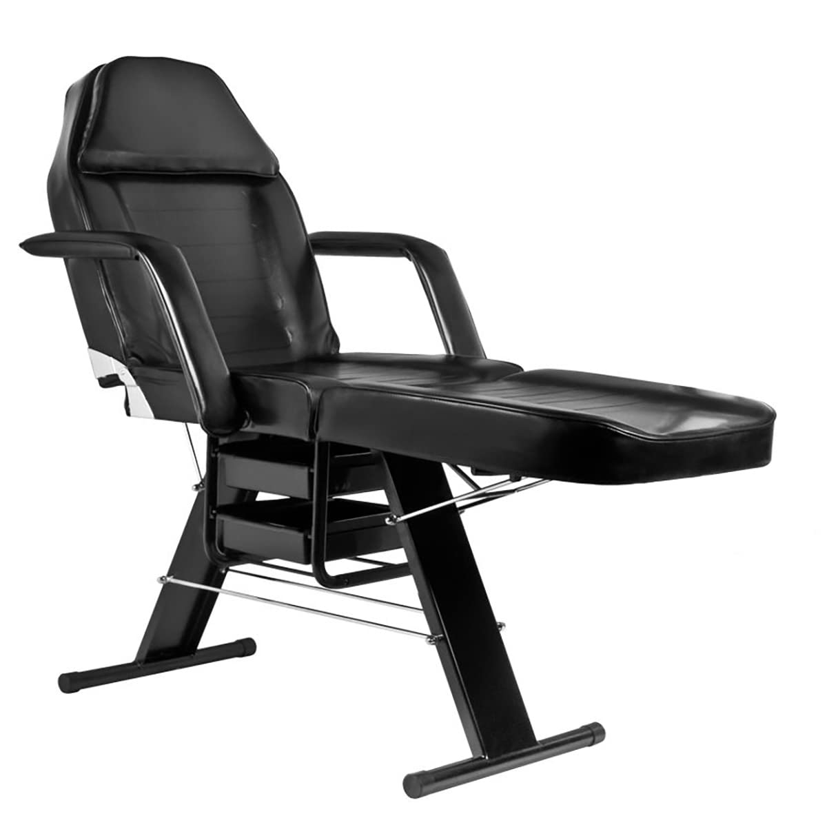 ACTIVESHOP Kosmetikliege Kosmetikstuhl Behandlungsliege Tattooliege Basic 202 Schwarz