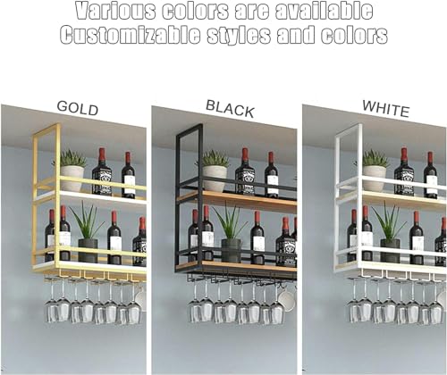 Support de bouteille de vin suspendu industriel pour optimiser la cuisine - 8