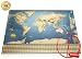World Explorer - Premium Scratch Off World Map With Flags & Glossy Finish + FREE Scratch Pen / Top Quality World Scratch Off Map / Perfect Scratch-Off World Map Poster