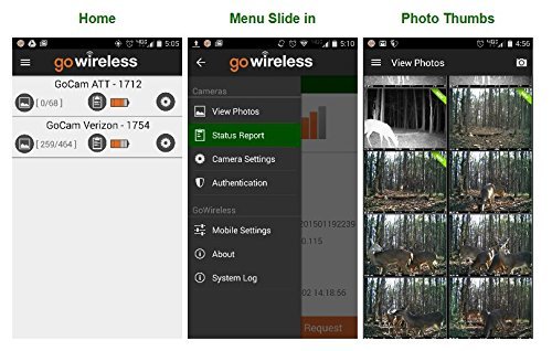 Spartan HD GoCam (4G AT&T Version, Model#GC-A4Gb, Blackout Infrared) 4G Wireless UTowel Bundle Deal Bundled with UTowels Edgeless Microfiber Towels - Thumbnail 7