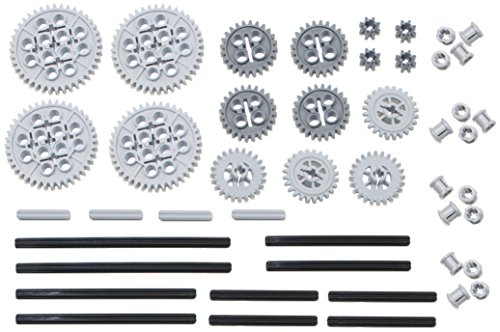 Todd E Toys LLC Lego 46pc Technic Gear & axle Set #3 (Works with Mindstorms NXT, EV3, Bionicles and More Lego Creations!)