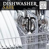 Deer & Oak Kitchen Scissors (1 Pack) – Eco-Friendly, Heavy Duty, Sharp Shears with Recycled Coffee Handles - Image 6