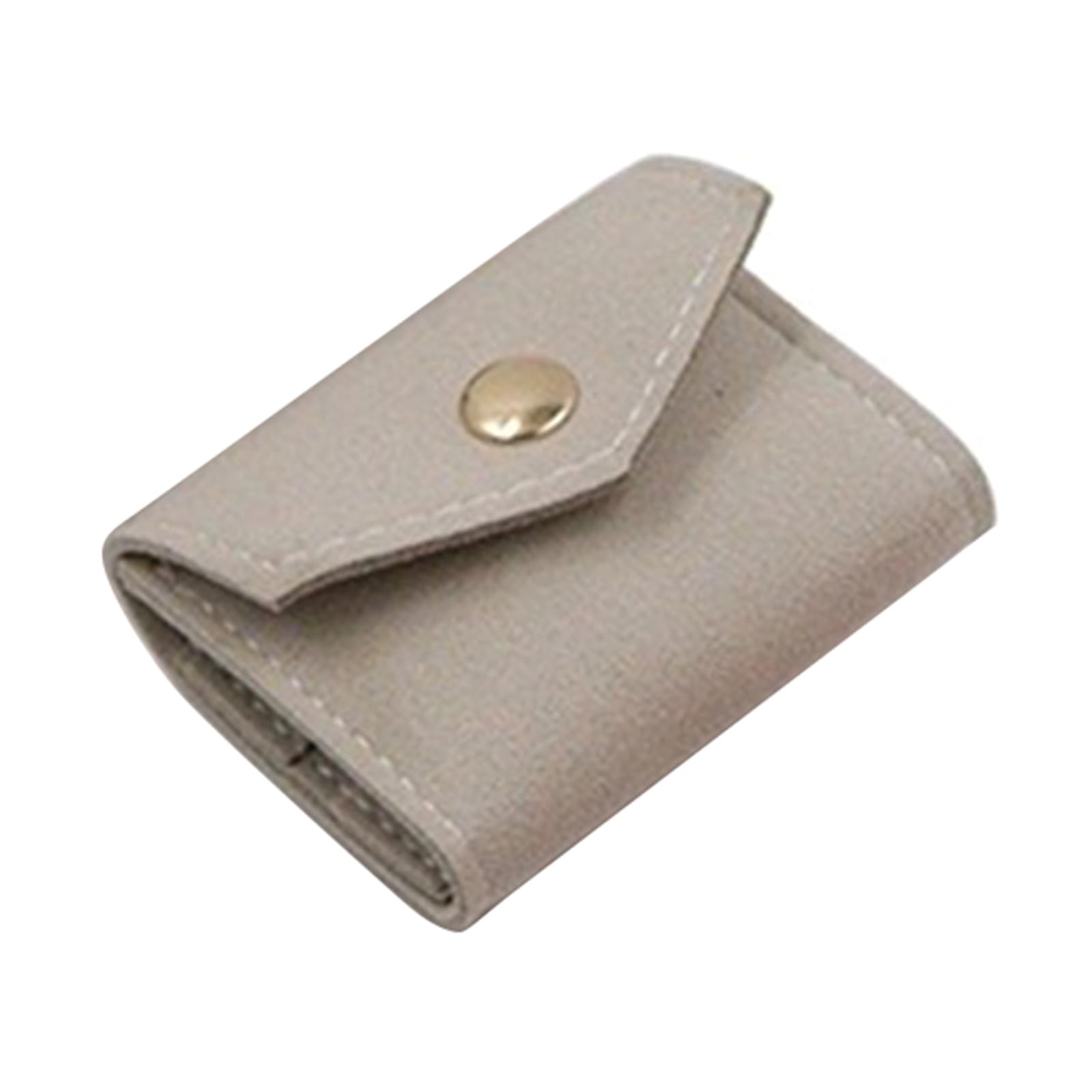 RGYBAO Travel Unique Jewelry Roll Bag Organizers Necklace Storage Box Microfiber Texture Suitable for Rings Earrings Necklaces