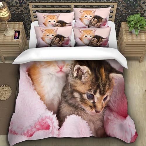 Housse de couette 3D effet ultra douce en microfibre de qualité supérieure - 5
