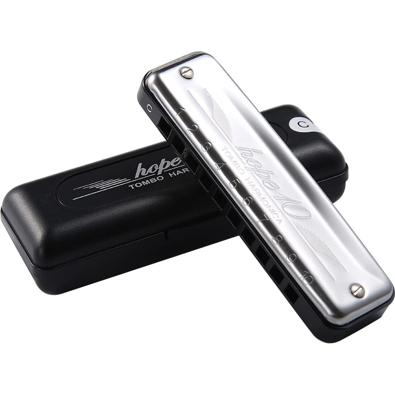 Harmonica Tombo harmonica Hope 10 diatonic 10 trous Blues harpe orgue ABS Key C harmonica instruments cuivres tombo 6610 - Les Beatles, Paul McCartney, John Lennon, RIngo Starr, George Harrison Harmonica Tombo harmonica Hope 10 diatonic 10 trous Blues harpe orgue ABS Key C harmonica instruments cuivres tombo 6610