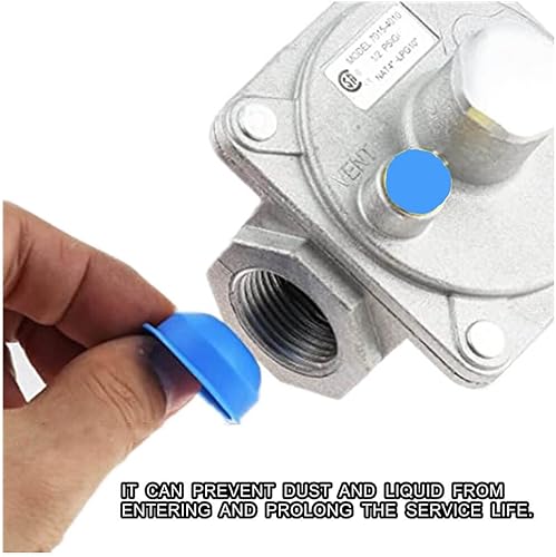 Miniatura 6 de XYWZV Regulador de presión de gas natural con rosca FNPT de 34 pulgadas presión de entrada PSIG de 12 y salida WC de 4 a 10 pulgadas para parrilla