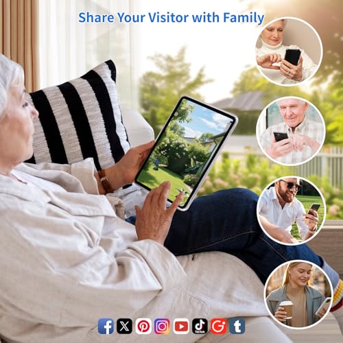 Image of Fazoxo Bird Feeder with Camera,Birds House Camera,Solar Powered,SkyBlue