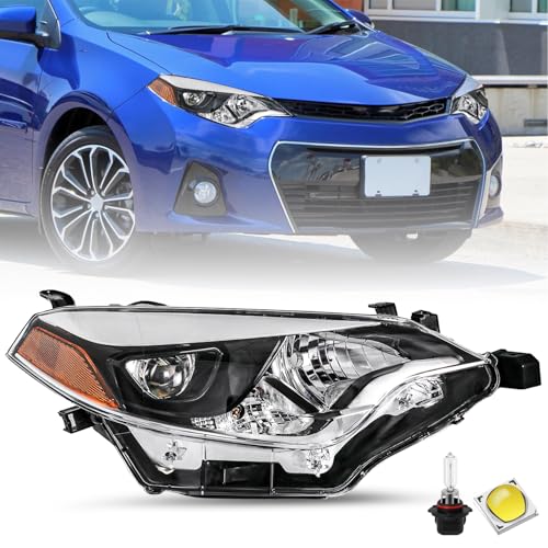 Image of SOCKIR Right LED Headlight Assembly Fit for 2014 2015 2016 Toyota Corolla