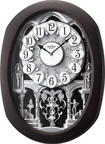 Rhythm Clocks "Encore Espresso" Magic Motion Clock