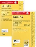 KODEX-Paket Studienausgabe Arbeits- und Sozialrecht Salzburg 2025/26 (Kodex Studienausgabe) - Herausgeber: Werner Doralt 