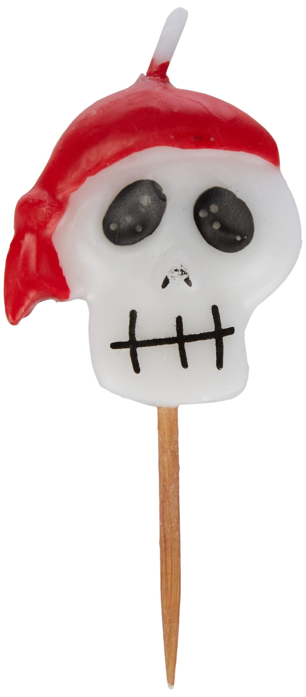 8 Candele Di Cera Per Torte - Decorazione Pirati, Multicolore, Non Giocattolo - Foto 9