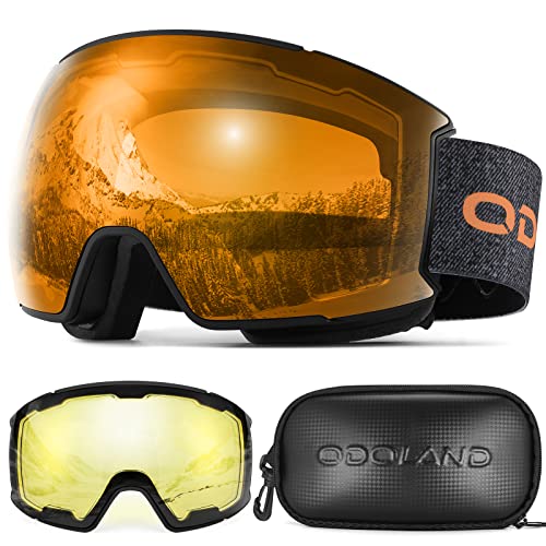 List of Top Ten Best Ski Goggles With Detachable Lenses [Experts