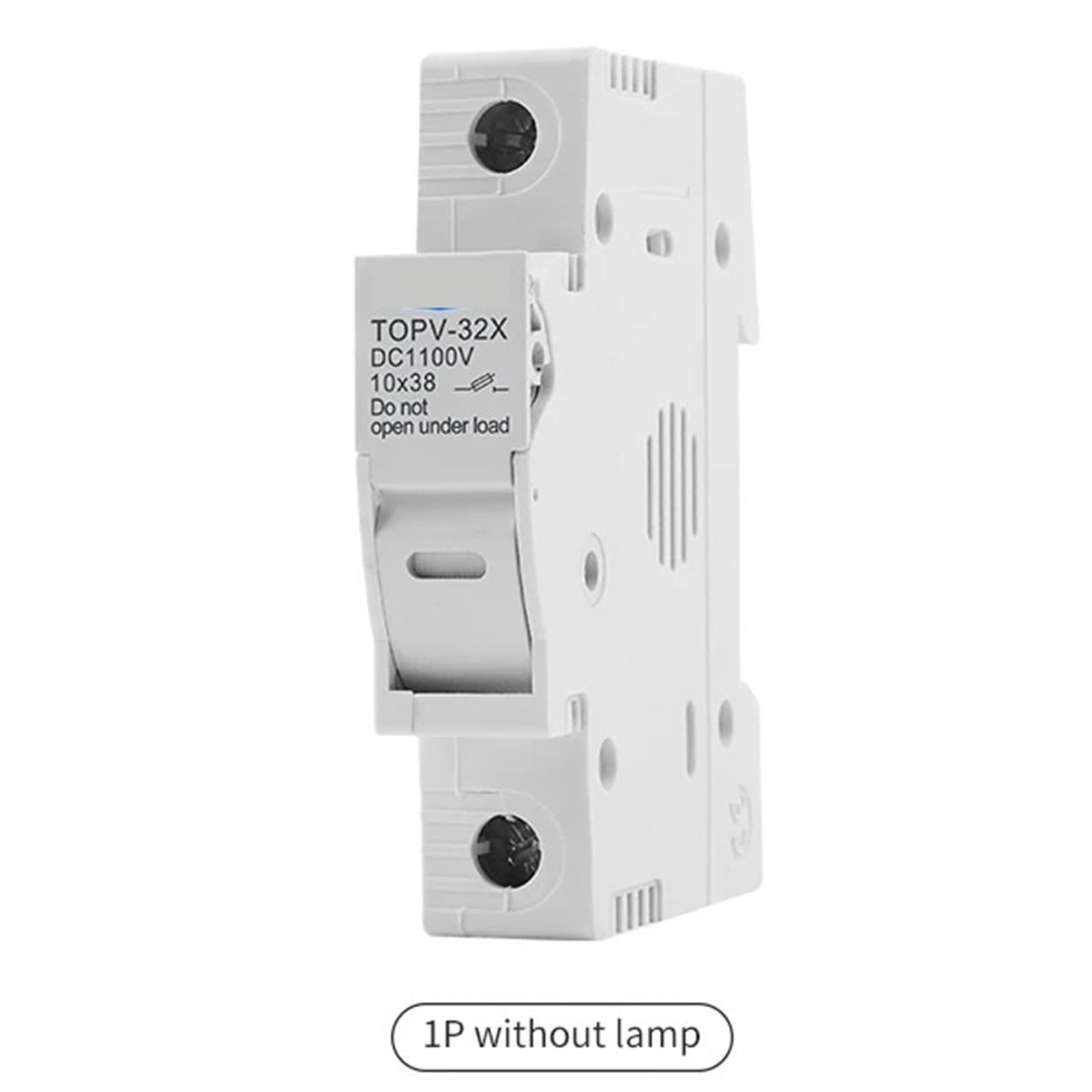 TOPV-32X 1P 2P 3P 4P 1100 V DC Portafusibile 10 * 38mm Ad Alta Tensione PV TOPV-32X Base Sistema Fotovoltaico Protezione di Protezione gPV