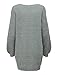JdY Damen Jdywhitney Megan L/S Boat Dress KNT Noos Strickkleid, Abyss/Detail:w Black Ply, S EU