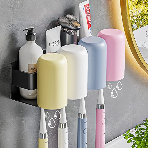 Support brosse à dents électrique mural sans perçage évite calcaire