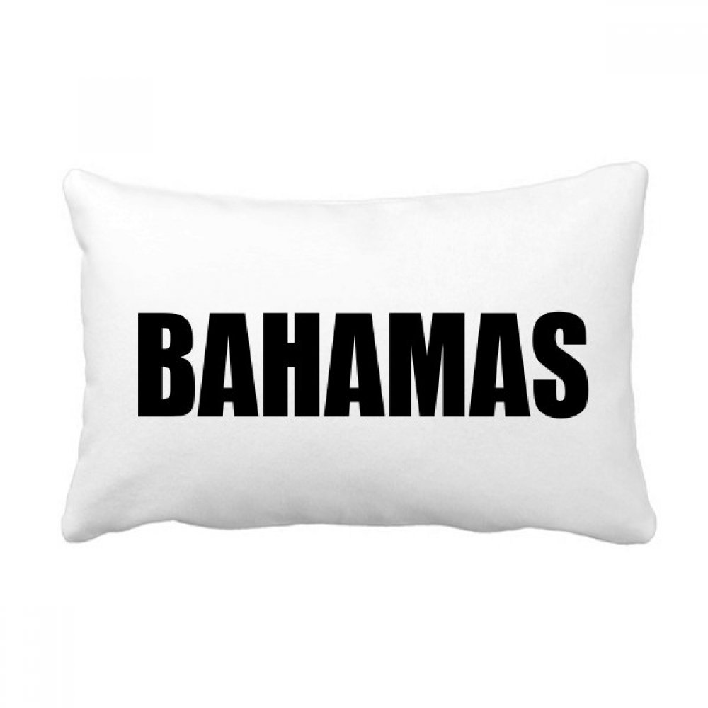 Coussin oreiller lombaire Bahamas housse et insert décoratifs pour canapé