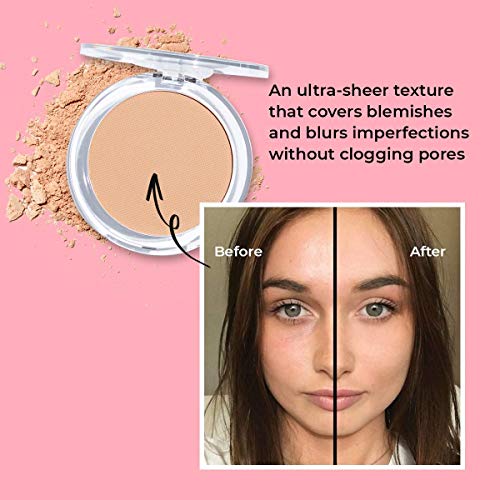 MCoBeauty Invisible Matte Long-Lasting Pressed Powder - Sets Makeup And Blurs Imperfections - Ultra-Sheer Coverage - Color Corrects Redness - Mattifies And Controls Shine - 02 Nude Beige - 0.51 Oz - Thumbnail 5