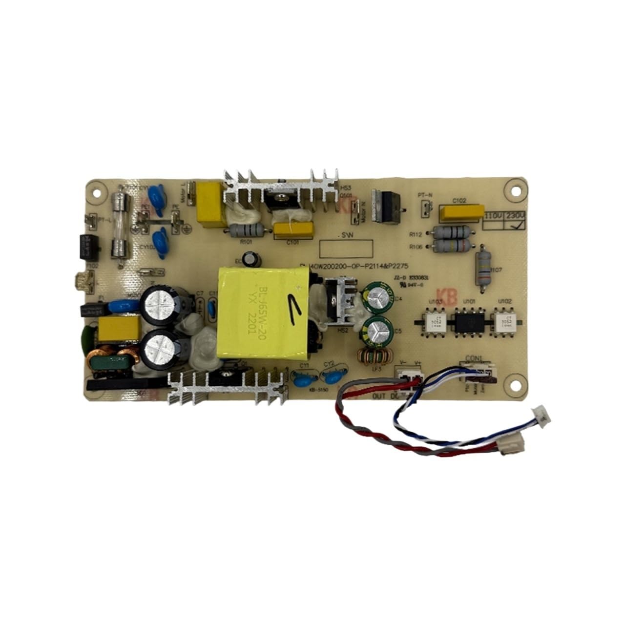 Carte mère d'alimentation aspirateur robot pour réparer la charge Dreame JZ2301 JZ2401