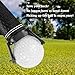 FINGER TEN Golf Ball Retriever for Putter Piker Upper 2/4/6/8/10 Pack Suction Cup Ball Grabber Tool with Screws Foldable Mini Ball Retrievers for Men Women Golfer(6 Pack
