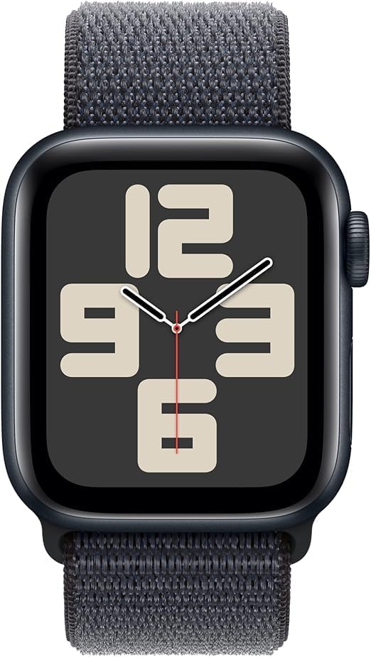 Miniatura 4 de Apple Reloj SE (2. generación) (GPS, 1.575 pulgadas) - Caja de aluminio medianoche con correa deportiva Midnight - Talla única (renovado)