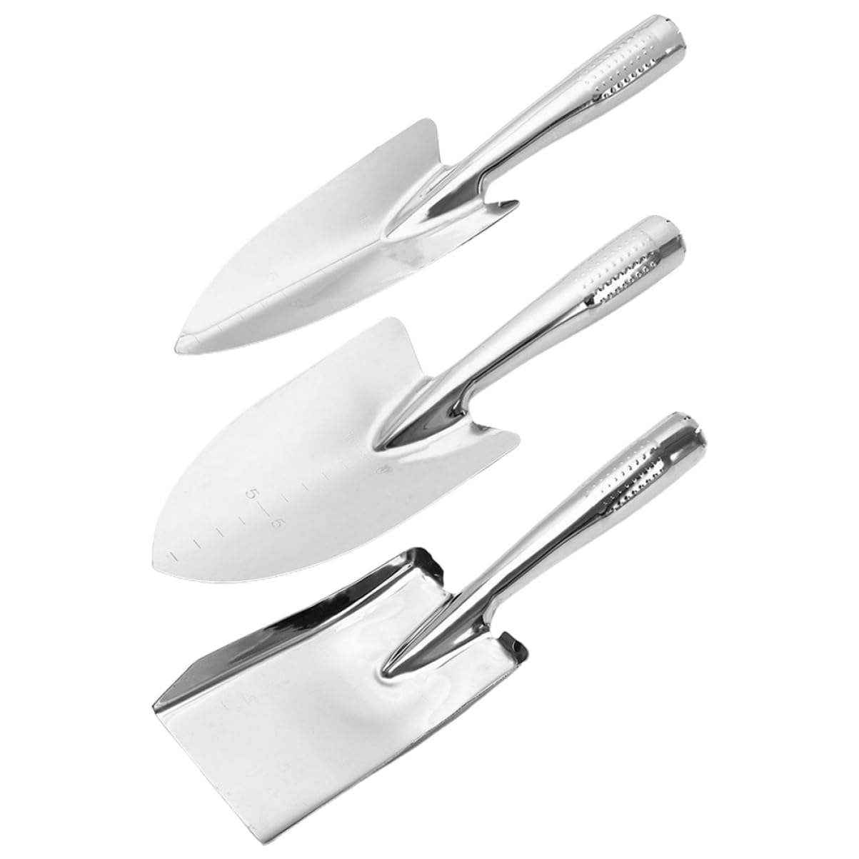 ifundom 3 Set Palette Giardinaggio Inossidabile Strumenti Multifunzionali Per Estirpare E Smuovere Per Giardinieri E Appassionati 3 Pezzi * 3