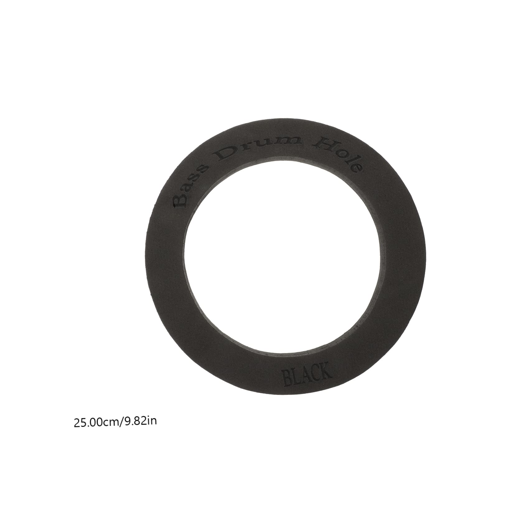 Totority Self Adhesive Bass Drum Enhancer Drum Kit Bass Amplifier Pad Durable Drum Accessory for Enhanced Sound for Practice Concerts Protects Drums From Deformation