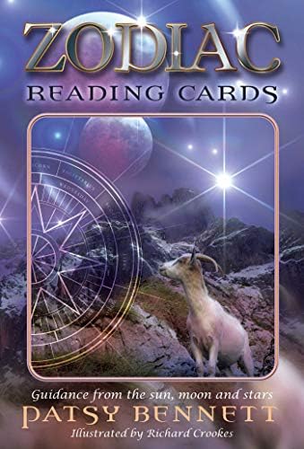 Zodiac Reading Cards: Guidance from the Sun, Moon and Stars - 36 full colour cards and 120 page guidebook Paperback – 11 Jan. 2018