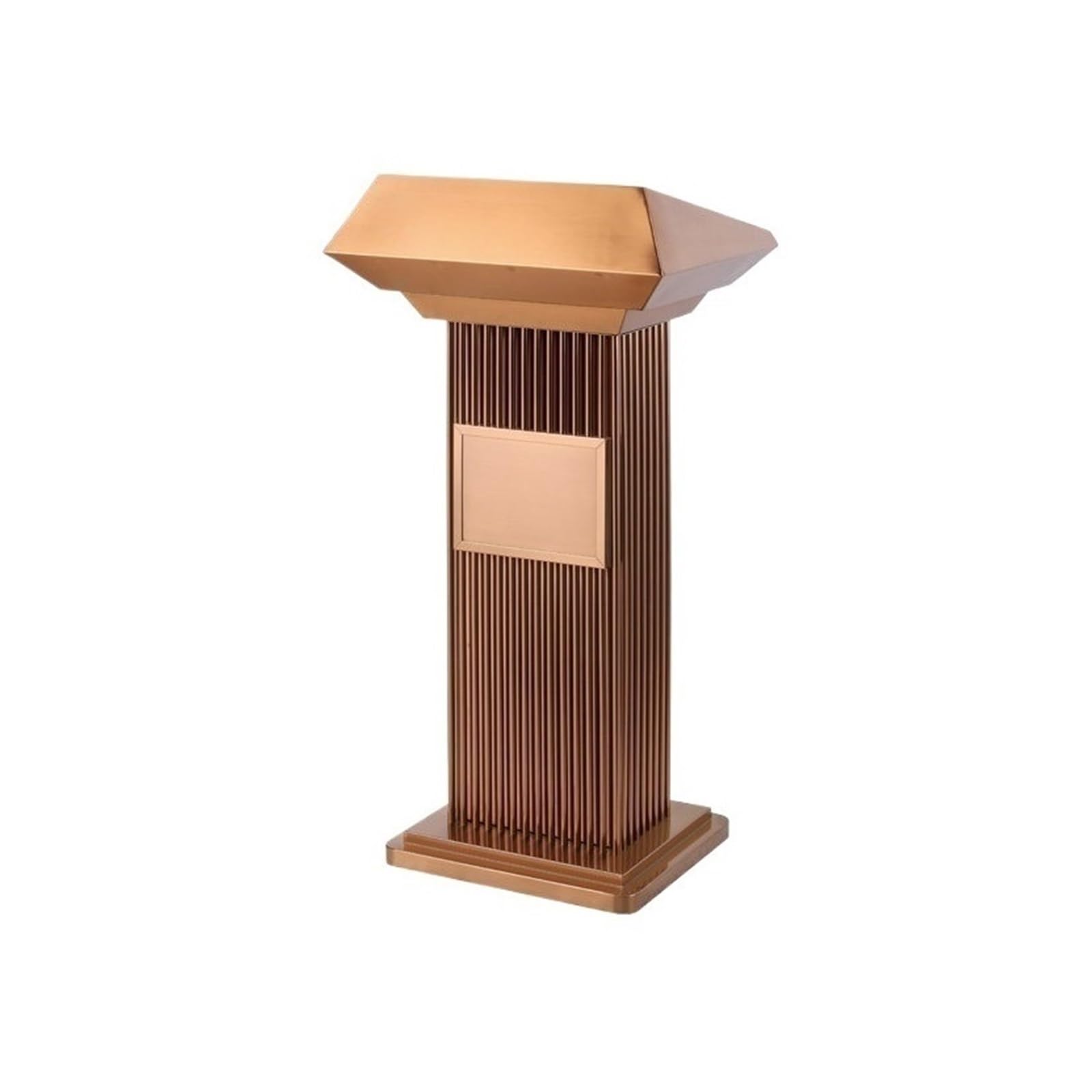 GLigeT Heavy-duty Stainless Steel Lectern for Classrooms, Conference Rooms and Hotels Meeting