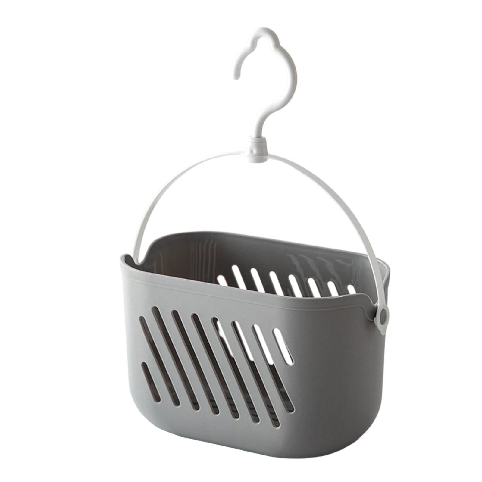 YWLUUOO Bathroom Organizers Basket with Quick Draining Meshes and Carry Handle for Shower Essential Storage Space Saving Bathroom Hanging Storage Basket