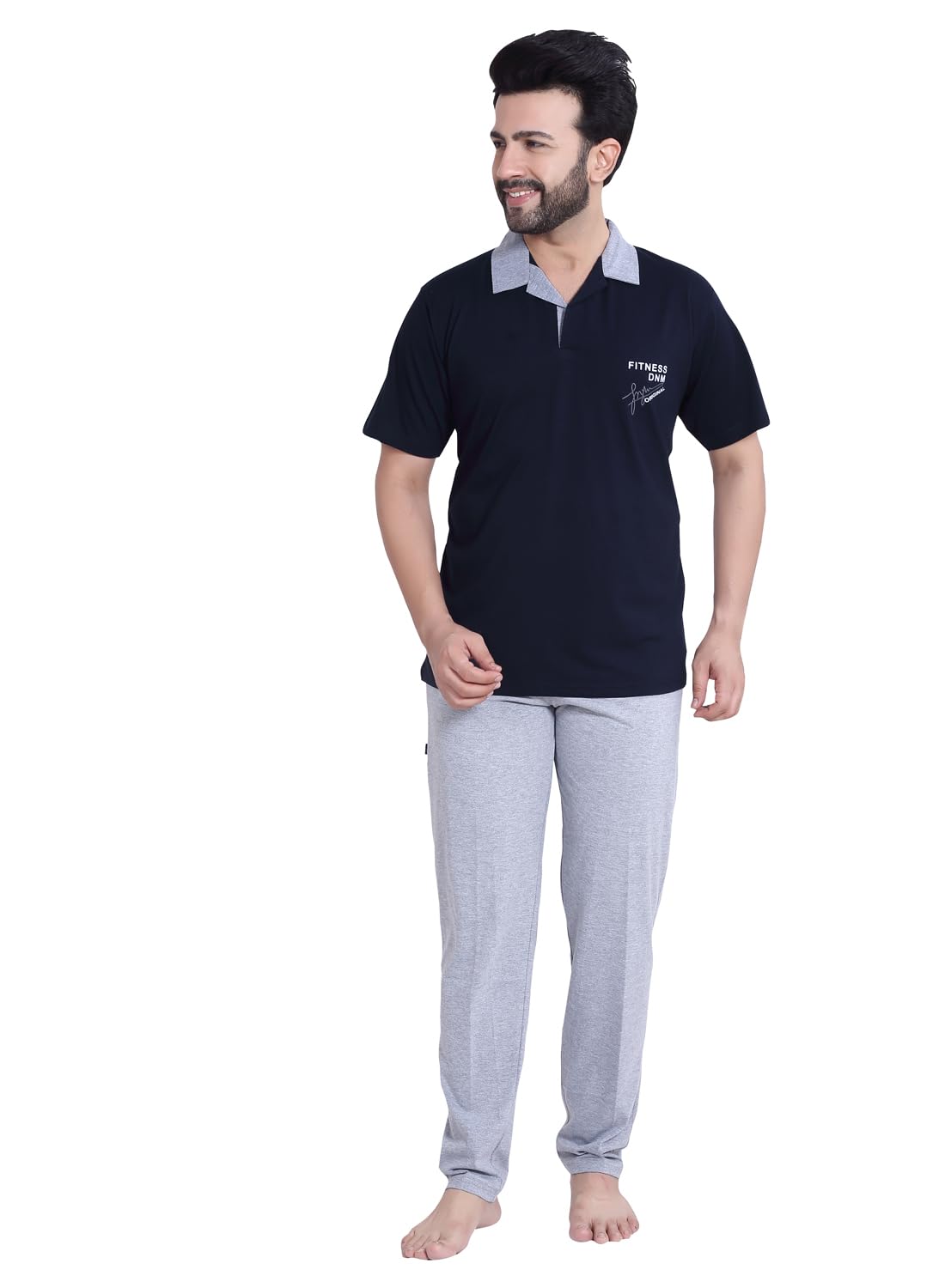 inter creation Mens Night Suite Pajama Set-picture-22