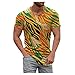Maglietta Maglia Shirt Magliette Camicia Uomo Primavera Estate Casual Moda Maniche Corte Stampato Retro (S,1Multicolore)
