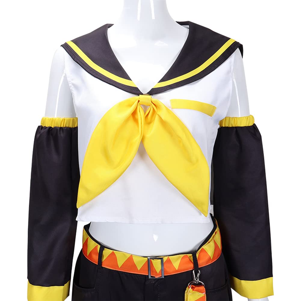 Kagamin Rin/Len Cosplay Costume Halloween Anime Sailor Uniform Set completo