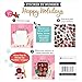 Brain Games - Sticker by Number Compact Edition: Happy Holidays | 7x7 Inches | Christmas Stocking Stuffer, Travel Size Activity Book for Adults & Kids 7+