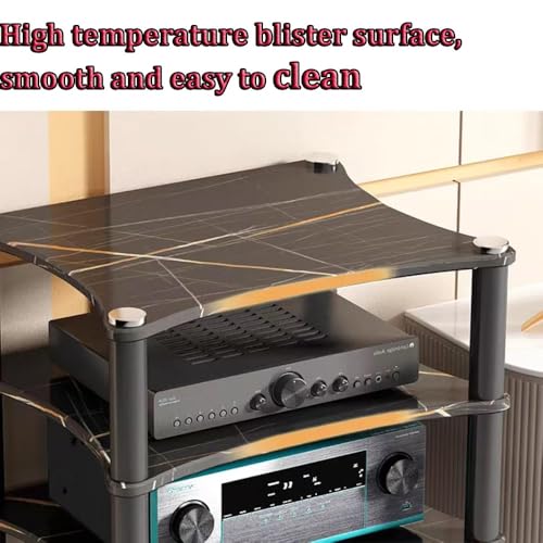Étagère vidéo pour composants stéréo et meuble HiFi basse